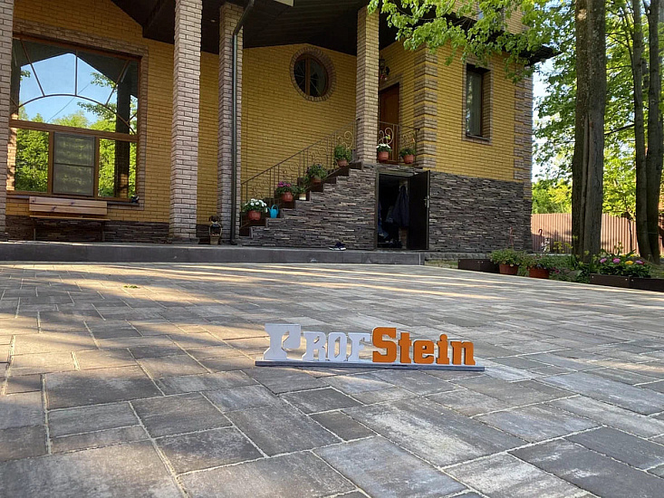 Тротуарная плитка Бавария, Арктика 342 МЗ 60 мм